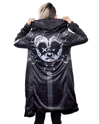 GOTH BEAR (GOTH AF) - CLOAK (BLACK)
