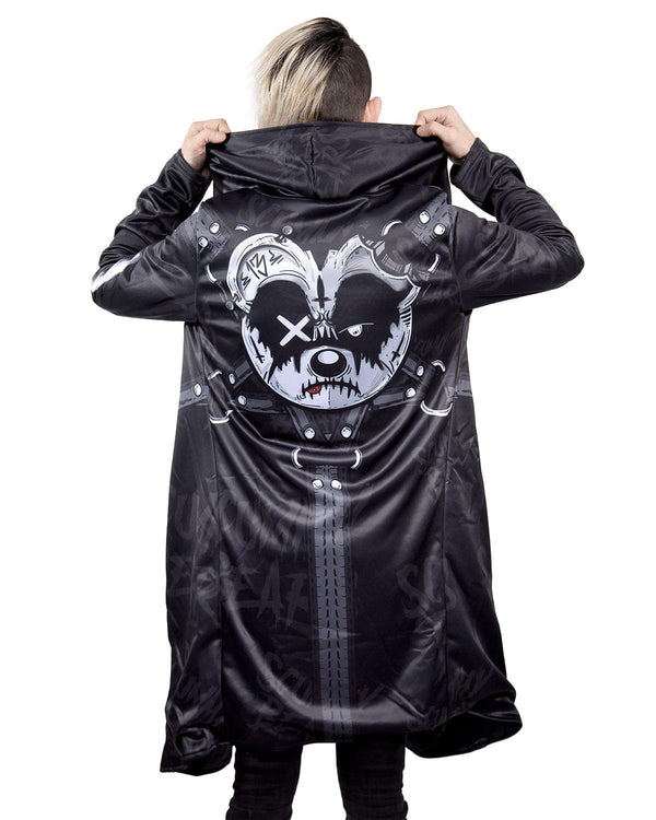 GOTH BEAR (GOTH AF) - CLOAK (BLACK)
