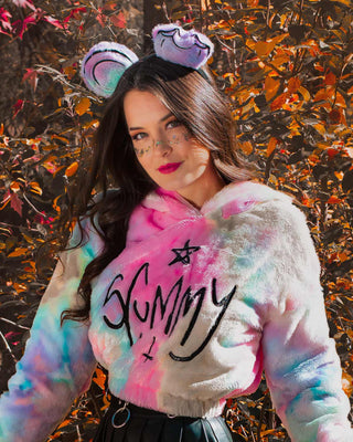 HEADBAND SCUMMY EARS HEADBAND - FUZZY THINGZZ (UNICORN)