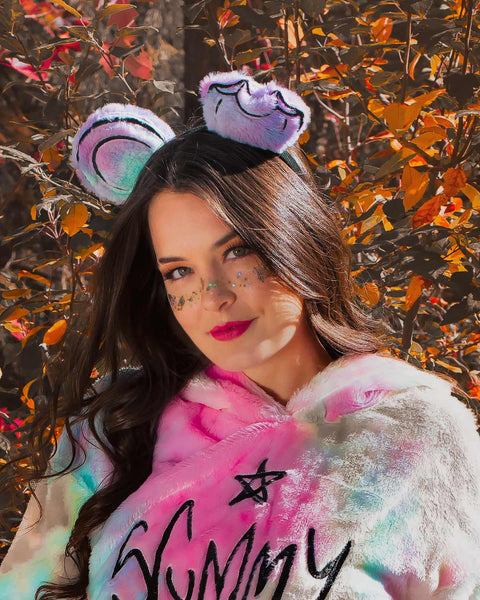 HEADBAND SCUMMY EARS HEADBAND - FUZZY THINGZZ (UNICORN)