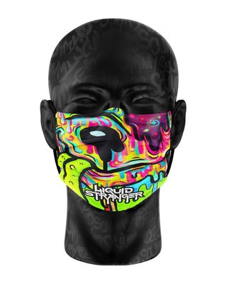 MASK LIQUID STRANGER X SCUMMY BEARS - LAVA - FACE MASK