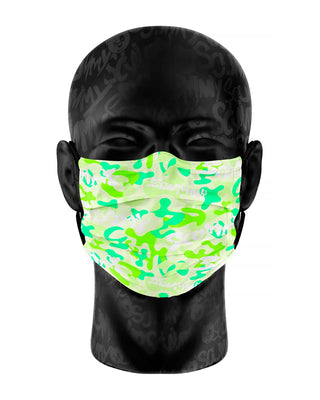 MASK OISHI - GLAMOFLAGE (MIDORI) - FACE MASK