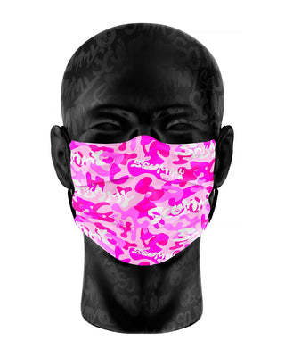 MASK OISHI - GLAMOFLAGE (PINKU) - FACE MASK