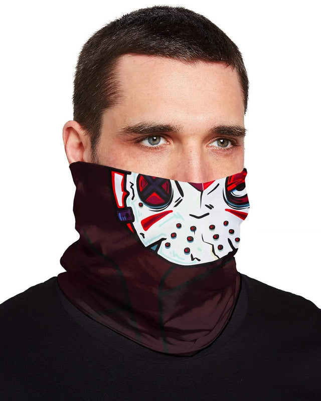 MASK ONE SIZE / MADE TO ORDER (5-10 BUSINESS DAYS) FIGURE X SCUMMY BEARS - JASON - SEAMLESS MASK
