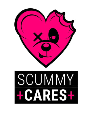 MASK SCUMMY CARES - BRATTY BEAR - FACE MASK