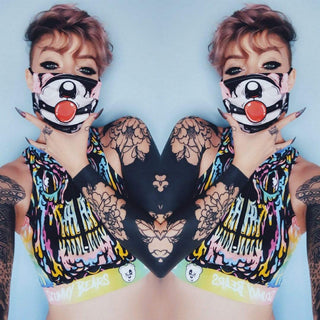 MASK SCUMMY CARES - BRATTY BEAR - FACE MASK