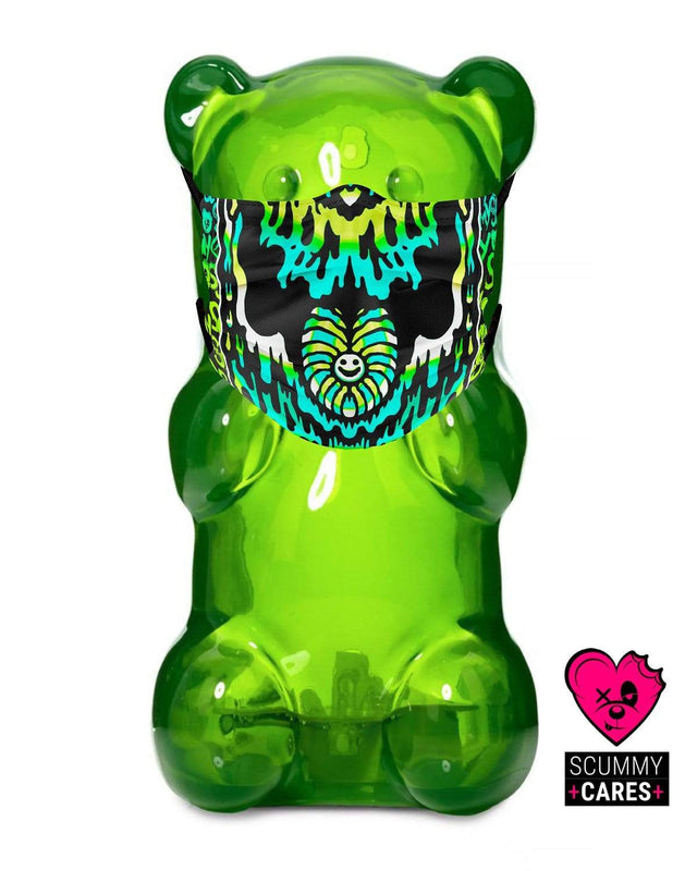 MASK SCUMMY CARES - MELTED DREAMS (SOUR PATCH) - FACE MASK