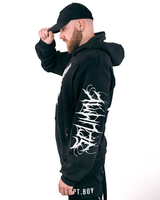 MENS GOTH AF - TECH HOODIE
