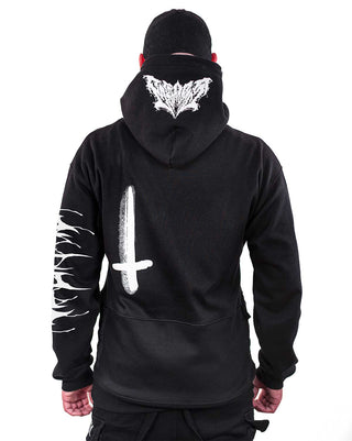 MENS GOTH AF - TECH HOODIE