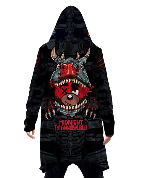 MIDNIGHT TYRANNOSAURUS X SCUMMY BEARS - BONEYARD - CLOAK - Scummy Bears