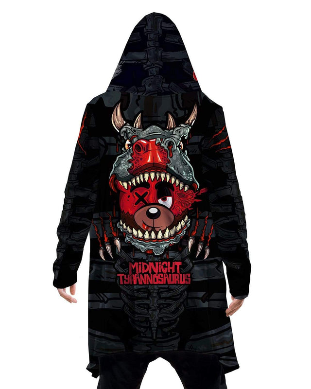 MIDNIGHT TYRANNOSAURUS X SCUMMY BEARS - BONEYARD - CLOAK - Scummy Bears