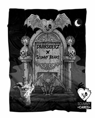 NA DARKSIDERZ X SCUMMY BEARS - DARK VISIONZ - BLANKET