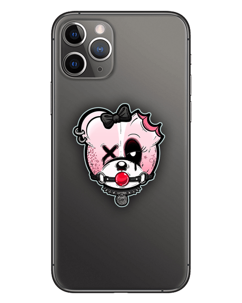 PHONE GRIP SCUMMY BEARS PHONE GRIP - BRATTY BEAR
