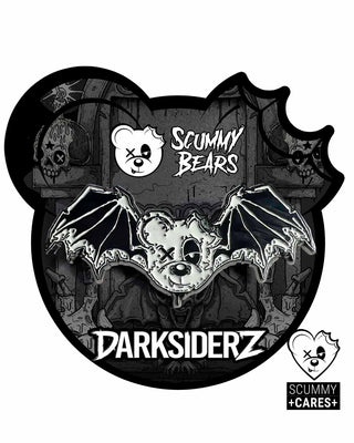 PINS 2.5" DARKZIDERZ X SCUMMY BEARS - CREATURE OF NIGHT - PIN