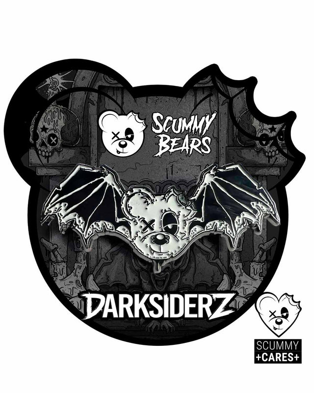 PINS 2.5" DARKZIDERZ X SCUMMY BEARS - CREATURE OF NIGHT - PIN