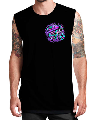 POINT.BLANK x SCUMMY BEARS - MUSCLE TEE