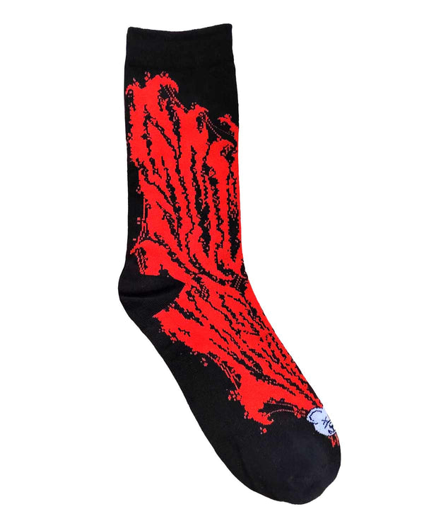 Socks SCREAMO CREW SOCKS - RED