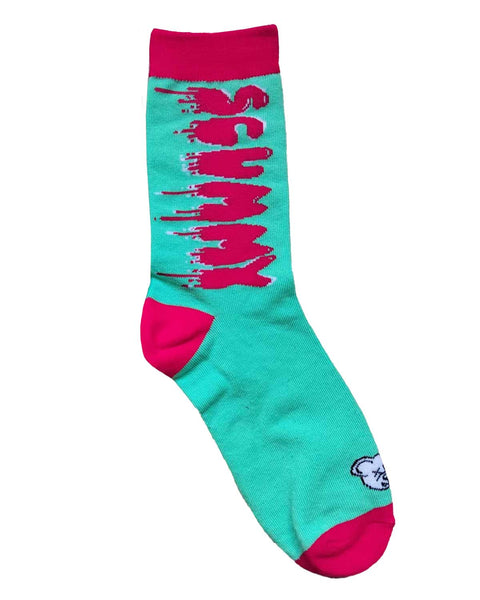 Socks SCUMMY DRIP CREW SOCKS - MINT