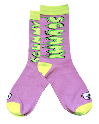 Socks SCUMMY DRIP CREW SOCKS - PURPLE