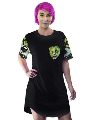 FIGURE X SCUMMY BEARS - TERRORVISION - LONG TEE - Scummy Bears
