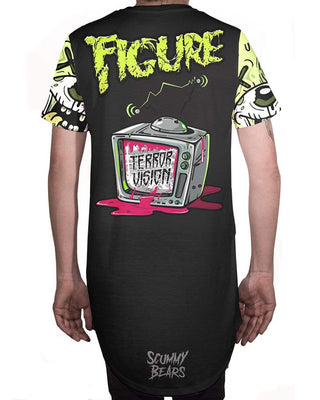 FIGURE X SCUMMY BEARS - TERRORVISION - LONG TEE - Scummy Bears