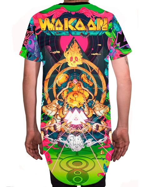 WAKAAN X SCUMMY BEARS - ANCIENT ALIENS - LONG TEE - Scummy Bears