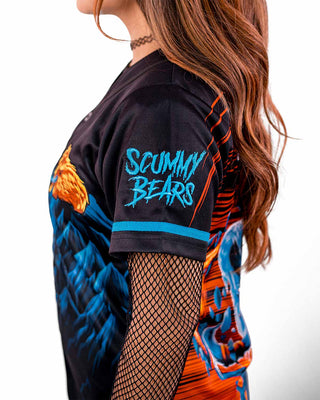 T-SHIRTS WOOLI X SCUMMY BEARS - DUALITY - BASEBALL JERSEY