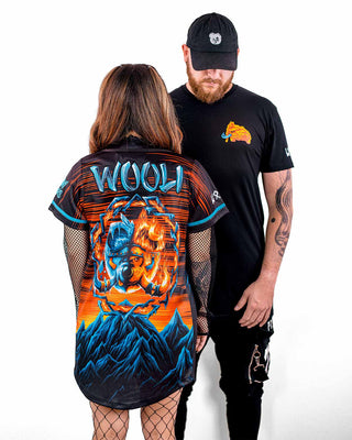 T-SHIRTS WOOLI X SCUMMY BEARS - DUALITY - BASEBALL JERSEY