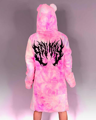 TOPS OISHI - BEAR METAL - FUZZY THINGZZ CLOAK (COTTON CANDY)