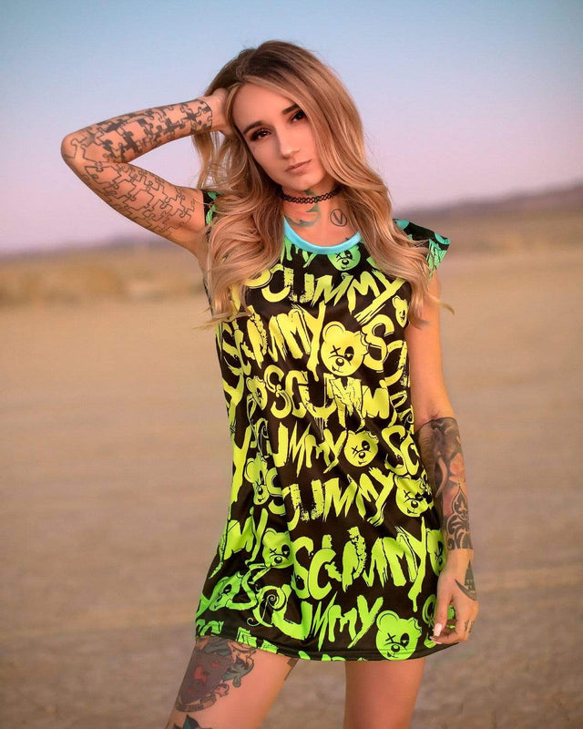 TOPS POPSISKULLS - MELTED DREAMS (SOUR PATCH) - MUSCLE TEE