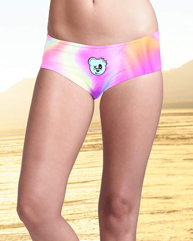 WOMEN POPSISKULLS - MELTED DREAMS - BOOTY SHORTS
